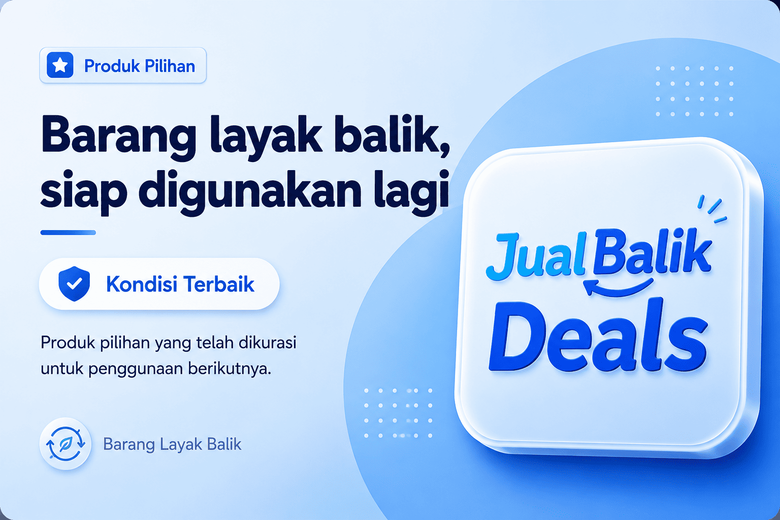 Promo pilihan JualBalik 1