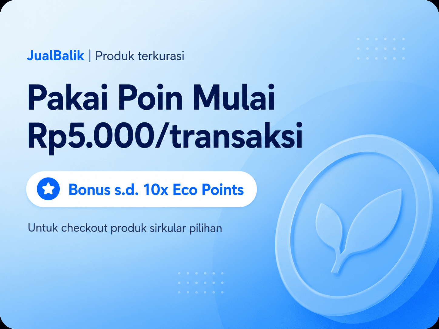 Promo pilihan JualBalik 3